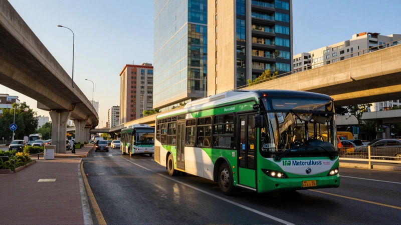 Ciudad moderna, vibrante y dinámica