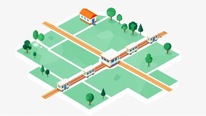 Mapa moderno, limpio y colorido del metro