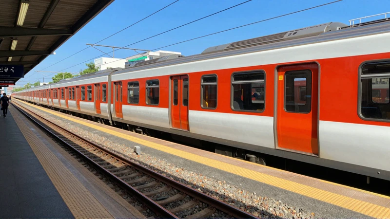 Tren subterráneo, luz, documental, realista