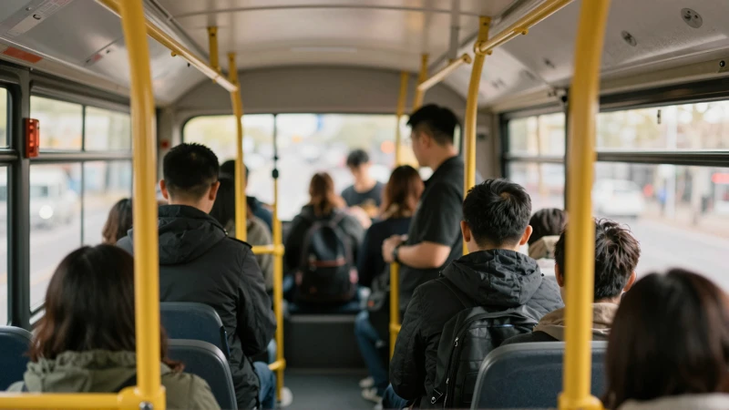 Autenticidad urbana, luz cálida y borrosa