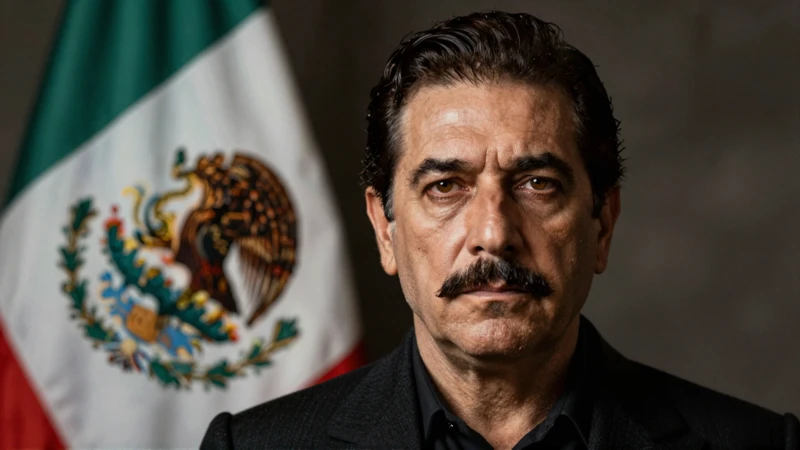 Retrato solemne de Pino Suárez con la bandera